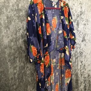 Floral LuLaRoe Shirley Kimono